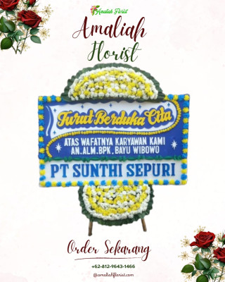 Papan Bunga Duka di Pasawahan